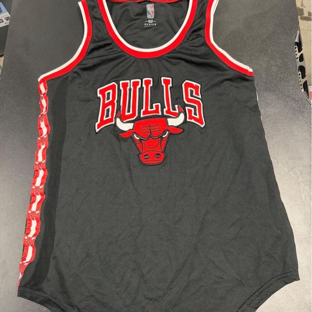 Nba Men's Black and Grey Jersey